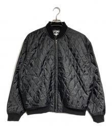 CDG（シーディージー）の古着「キルティングスタッフブルゾン/Quilted Staff Blouson」｜ブラック