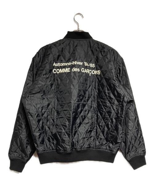 CDG（シーディージー）CDG (シーディージー) キルティングスタッフブルゾン/Quilted Staff Blouson ブラック サイズ:XLの古着・服飾アイテム