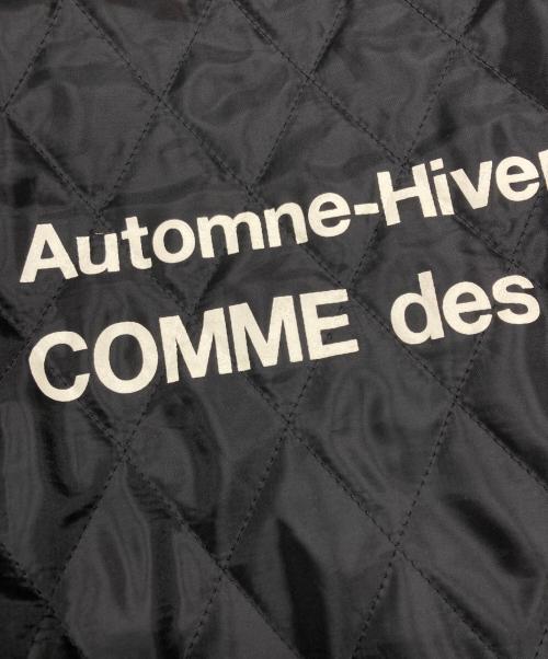 CDG（シーディージー）CDG (シーディージー) キルティングスタッフブルゾン/Quilted Staff Blouson ブラック サイズ:XLの古着・服飾アイテム