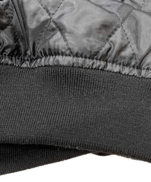 CDG（シーディージー）CDG (シーディージー) キルティングスタッフブルゾン/Quilted Staff Blouson ブラック サイズ:XLの古着・服飾アイテム