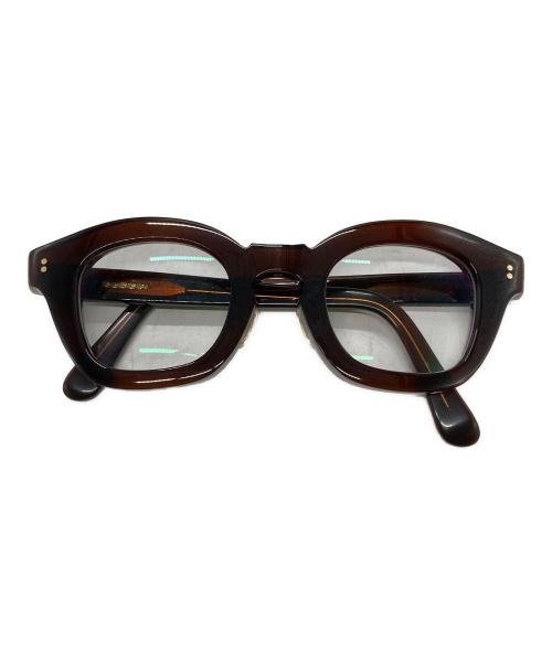 白山眼鏡店（ハクサンガンキョウテン）白山眼鏡店 (ハクサンガンキョウテン) GLAM PROTO/グラムプロト ブラウンの古着・服飾アイテム