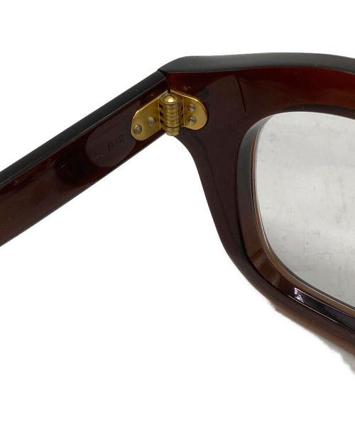 白山眼鏡店（ハクサンガンキョウテン）白山眼鏡店 (ハクサンガンキョウテン) GLAM PROTO/グラムプロト ブラウンの古着・服飾アイテム