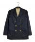 UNION LAUNCH（ユニオンランチ）の古着「金ボタンダブルブレザージャケット/Double-Breasted Blazer」｜ネイビー