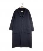 HYKEハイク）の古着「メルトンチェスターコート」｜ネイビー