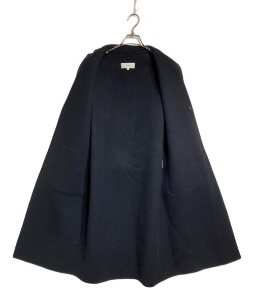 HYKE（ハイク）HYKE (ハイク) メルトンチェスターコート ネイビー サイズ:1の古着・服飾アイテム