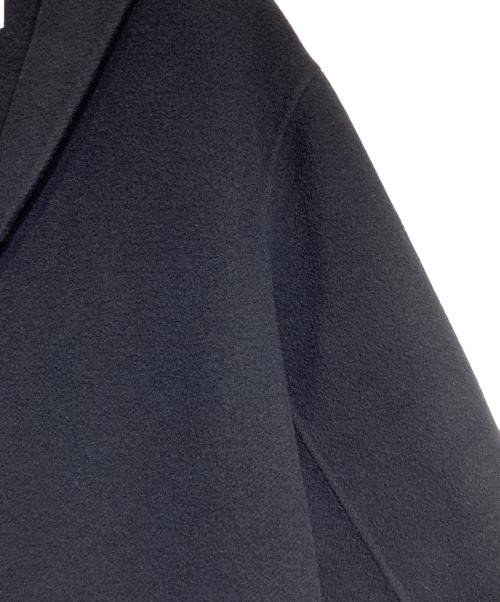 HYKE（ハイク）HYKE (ハイク) メルトンチェスターコート ネイビー サイズ:1の古着・服飾アイテム