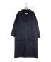 HYKE（ハイク）の古着「メルトンチェスターコート」｜ネイビー