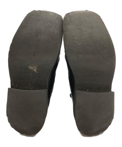MARNI（マルニ）MARNI (マルニ) スクエアトゥサイドゴアブーツ/Square Toe Chelsea Boots ブラック サイズ:41の古着・服飾アイテム