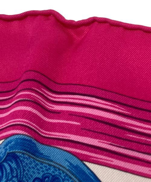 HERMES（エルメス）HERMES (エルメス) シルクスカーフ/silk scarf ピンクの古着・服飾アイテム