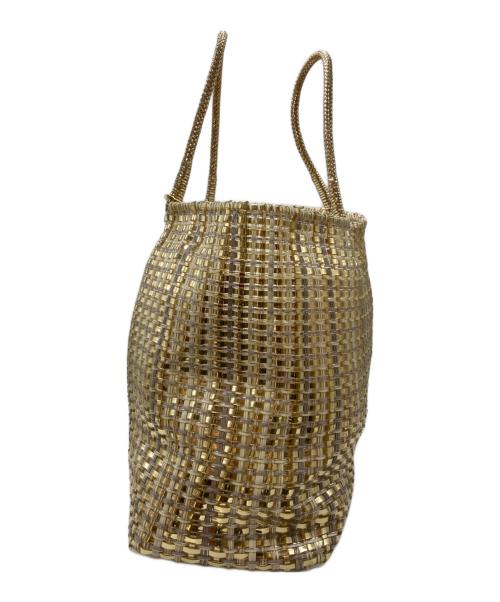 ANTEPRIMA（アンテプリマ）ANTEPRIMA (アンテプリマ) イントレッチオワイヤートート/Intreccio Wire Tote Bag ゴールドの古着・服飾アイテム