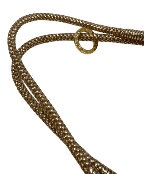 ANTEPRIMA（アンテプリマ）ANTEPRIMA (アンテプリマ) イントレッチオワイヤートート/Intreccio Wire Tote Bag ゴールドの古着・服飾アイテム