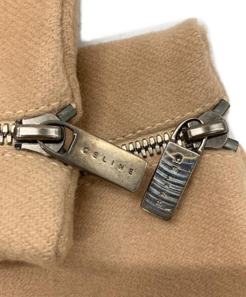 CELINE（セリーヌ）CELINE (セリーヌ) メルトンライダースジャケット/Melton Riders Jacket ベージュ サイズ:42の古着・服飾アイテム