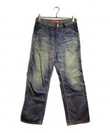 COMME des GARCONS JUNYA WATANABE MAN×LEVI'S（コム デ ギャルソン ジュンヤ ワタナベ マン×リーバイス）の古着「転写デニムパンツ」｜インディゴ