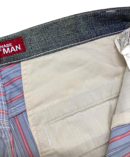 COMME des GARCONS JUNYA WATANABE MAN（コム デ ギャルソン ジュンヤ ワタナベ マン）COMME des GARCONS JUNYA WATANABE MAN (コム デ ギャルソン ジュンヤ ワタナベ マン) LEVI'S (リーバイス) 転写デニムパンツ インディゴ サイズ:Ｓの古着・服飾アイテム