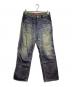 COMME des GARCONS JUNYA WATANABE MAN（コム デ ギャルソン ジュンヤ ワタナベ マン）の古着「転写デニムパンツ」｜インディゴ