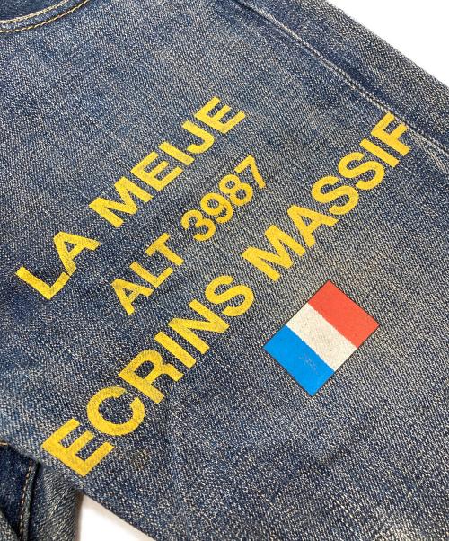 COMME des GARCONS JUNYA WATANABE MAN（コム デ ギャルソン ジュンヤ ワタナベ マン）COMME des GARCONS JUNYA WATANABE MAN LEVI'S (リーバイス) JW503プリントデニムパンツ/Print Denim Pants インディゴ サイズ:Ｓの古着・服飾アイテム