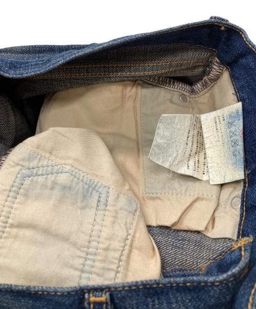 COMME des GARCONS JUNYA WATANABE MAN（コム デ ギャルソン ジュンヤ ワタナベ マン）COMME des GARCONS JUNYA WATANABE MAN LEVI'S (リーバイス) JW503プリントデニムパンツ/Print Denim Pants インディゴ サイズ:Ｓの古着・服飾アイテム