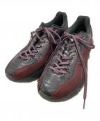 asicsアシックス）の古着「Novalis Gel-Teremoa Black Dahlia/ノァリス ゲルテレモア ブラックダリア」｜ブラック×ワインレッド