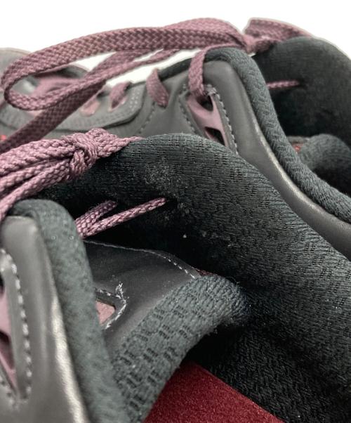 asics（アシックス）asics (アシックス) Novalis Gel-Teremoa Black Dahlia/ノァリス ゲルテレモア ブラックダリア ブラック×ワインレッド サイズ:27.5の古着・服飾アイテム