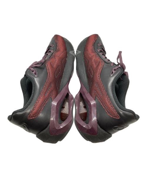 asics（アシックス）asics (アシックス) Novalis Gel-Teremoa Black Dahlia/ノァリス ゲルテレモア ブラックダリア ブラック×ワインレッド サイズ:27.5の古着・服飾アイテム