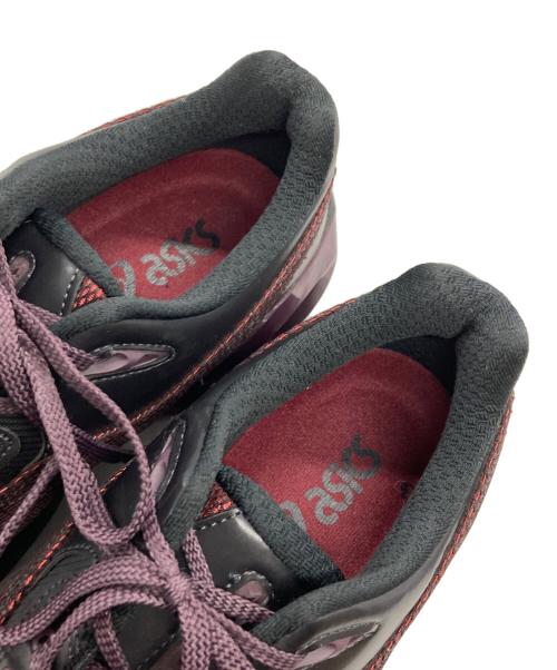 asics（アシックス）asics (アシックス) Novalis Gel-Teremoa Black Dahlia/ノァリス ゲルテレモア ブラックダリア ブラック×ワインレッド サイズ:27.5の古着・服飾アイテム