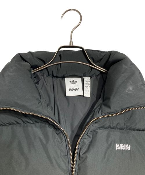 adidas Originals（アディダスオリジナル）adidas Originals (アディダスオリジナル) Avavav (アヴァヴァヴ) ショートダウンジャケット/Short Down Jacket ブラック サイズ:Lの古着・服飾アイテム