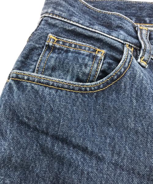 Carhartt WIP（カーハート ワーク イン プログレス）Carhartt WIP (カーハート ワークインプログレス) W BRANDON PANTS インディゴ サイズ:XSの古着・服飾アイテム