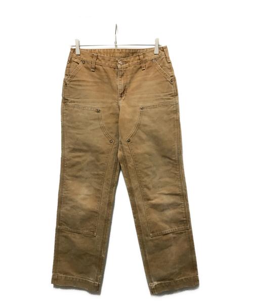 CarHartt（カーハート）CarHartt (カーハート) ダブルニーペインターパンツ ブラウン サイズ:２（regular)の古着・服飾アイテム