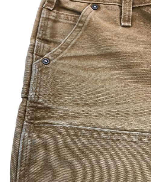 CarHartt（カーハート）CarHartt (カーハート) ダブルニーペインターパンツ ブラウン サイズ:２（regular)の古着・服飾アイテム