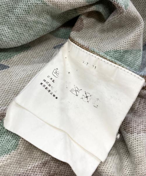 COMME des GARCONS JUNYA WATANABE MAN（コム デ ギャルソン ジュンヤ ワタナベ マン）COMME des GARCONS JUNYA WATANABE MAN (コム デ ギャルソン ジュンヤ ワタナベ マン) LACOSTE (ラコステ) カモフラ鹿の子ポロシャツ/Polo Shirt ブラウン×グリーン サイズ:Ｓの古着・服飾アイテム