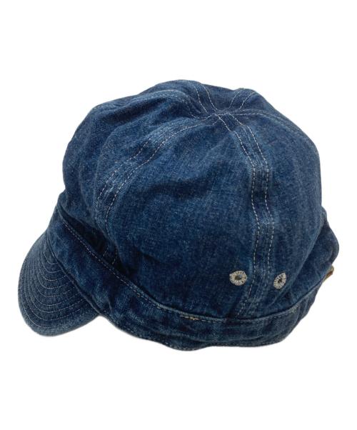 RRL（ダブルアールエル）RRL (ダブルアールエル) デニムワークキャップ/Denim Work Cap インディゴ サイズ:58ｃｍの古着・服飾アイテム
