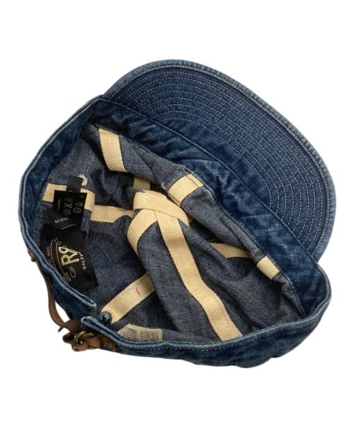 RRL（ダブルアールエル）RRL (ダブルアールエル) デニムワークキャップ/Denim Work Cap インディゴ サイズ:58ｃｍの古着・服飾アイテム