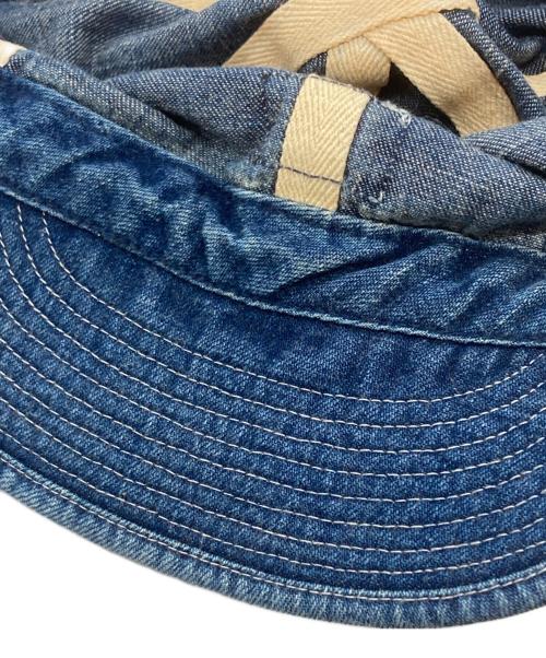RRL（ダブルアールエル）RRL (ダブルアールエル) デニムワークキャップ/Denim Work Cap インディゴ サイズ:58ｃｍの古着・服飾アイテム