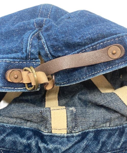 RRL（ダブルアールエル）RRL (ダブルアールエル) デニムワークキャップ/Denim Work Cap インディゴ サイズ:58ｃｍの古着・服飾アイテム