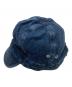 RRL (ダブルアールエル) デニムワークキャップ/Denim Work Cap インディゴ サイズ:58ｃｍ：15000円