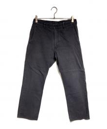 COMME des GARCONS HOMME PLUS×THE ROLLING STONES（コムデギャルソンオムプリュス×ザ ローリングストーンズ）の古着「バックプリントパンツ/Back Printed Pants」｜ブラック