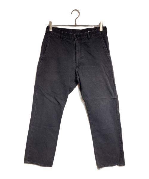 COMME des GARCONS HOMME PLUS（コムデギャルソンオムプリュス）COMME des GARCONS HOMME PLUS (コムデギャルソンオムプリュス) THE ROLLING STONES (ザ ローリングストーンズ) バックプリントパンツ/Back Printed Pants ブラック サイズ:Ｓの古着・服飾アイテム