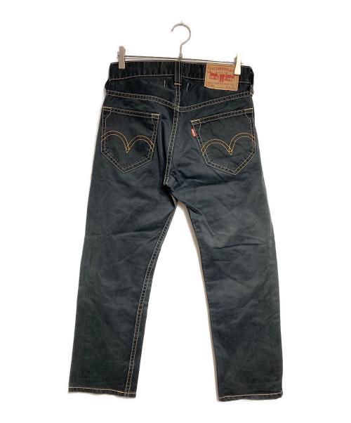 COMME des GARCONS JUNYA WATANABE MAN（コム デ ギャルソン ジュンヤ ワタナベ マン）COMME des GARCONS JUNYA WATANABE MAN LEVI'S 10 corso como トリプルコラボステッチパンツ/Triple Collaboration Stitch Pants ブラック サイズ:Ｍの古着・服飾アイテム