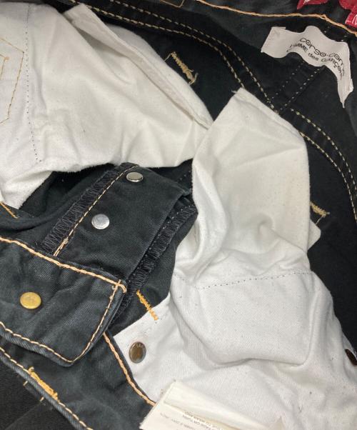 COMME des GARCONS JUNYA WATANABE MAN（コム デ ギャルソン ジュンヤ ワタナベ マン）COMME des GARCONS JUNYA WATANABE MAN LEVI'S 10 corso como トリプルコラボステッチパンツ/Triple Collaboration Stitch Pants ブラック サイズ:Ｍの古着・服飾アイテム
