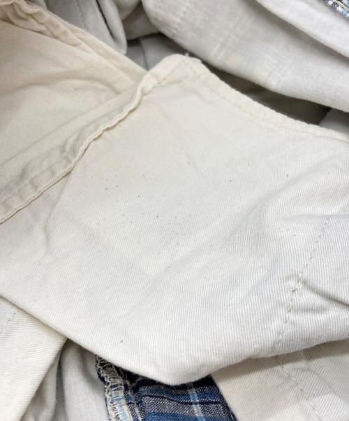 COMME des GARCONS JUNYA WATANABE MAN（コム デ ギャルソン ジュンヤ ワタナベ マン）COMME des GARCONS JUNYA WATANABE MAN 10 corso como (ディエチ コルソコモ) LEVI'S (リーバイス) トリプルコラボチェックハーフパンツ/Shorts ブルー サイズ:Ｓの古着・服飾アイテム