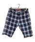 COMME des GARCONS JUNYA WATANABE MAN（コム デ ギャルソン ジュンヤ ワタナベ マン）の古着「トリプルコラボチェックハーフパンツ/Shorts」｜ブルー