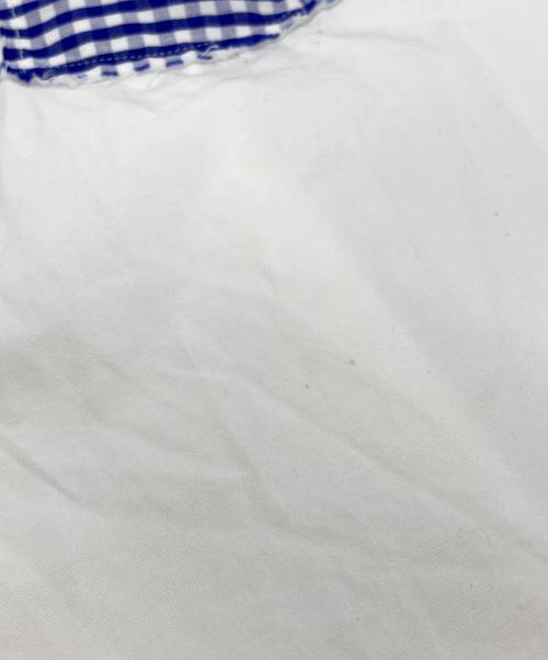 COMME des GARCONS HOMME（コムデギャルソン オム）COMME des GARCONS HOMME (コムデギャルソン オム) パッチワークサークルデザインシャツ ホワイト サイズ:Sの古着・服飾アイテム