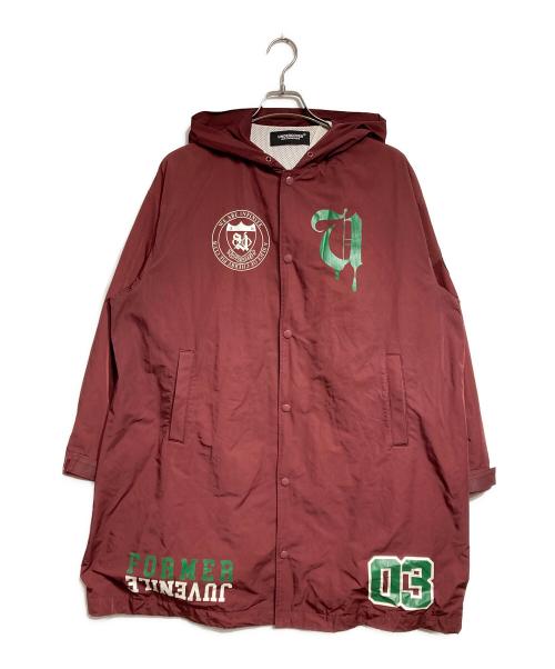 UNDERCOVER（アンダーカバー）UNDERCOVER (アンダーカバー) フーデッドコーチジャケット/Hooded Coach Jacket ボルドー サイズ:2の古着・服飾アイテム