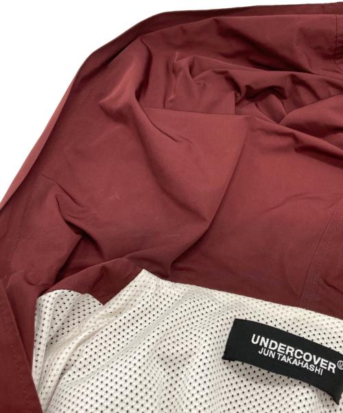 UNDERCOVER（アンダーカバー）UNDERCOVER (アンダーカバー) フーデッドコーチジャケット/Hooded Coach Jacket ボルドー サイズ:2の古着・服飾アイテム