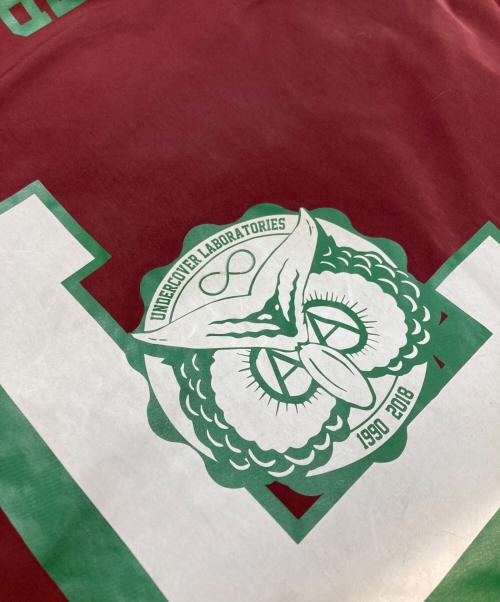 UNDERCOVER（アンダーカバー）UNDERCOVER (アンダーカバー) フーデッドコーチジャケット/Hooded Coach Jacket ボルドー サイズ:2の古着・服飾アイテム