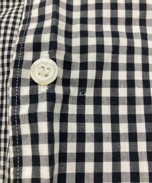 COMME des GARCONS HOMME（コムデギャルソン オム）COMME des GARCONS HOMME (コムデギャルソン オム) チェックデザインシャツ/Check Shirt ブラック×グレー サイズ:Ｓの古着・服飾アイテム