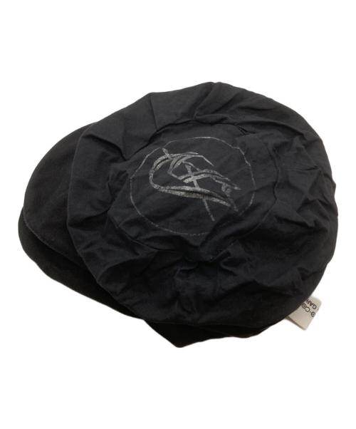 Stephen Jones（スティーブンジョーンズ）Stephen Jones (スティーブンジョーンズ) 10 corso como (ディエチ コルソコモ) COMME des GARCONS (コムデギャルソン) 別注ハンチング キャップ ブラックの古着・服飾アイテム