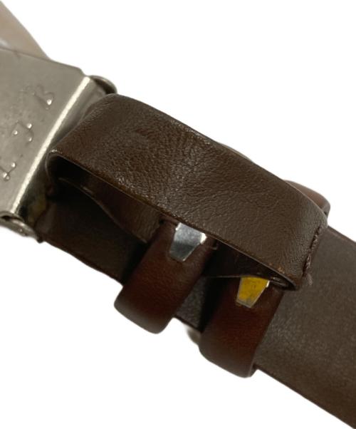 COMME des GARCONS HOMME（コムデギャルソン オム）COMME des GARCONS HOMME (コムデギャルソン オム) レザーベルト/Leather Belt ブラウンの古着・服飾アイテム