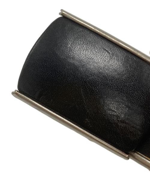 COMME des GARCONS HOMME（コムデギャルソン オム）COMME des GARCONS HOMME (コムデギャルソン オム) レザーベルト/Leather Belt ブラックの古着・服飾アイテム