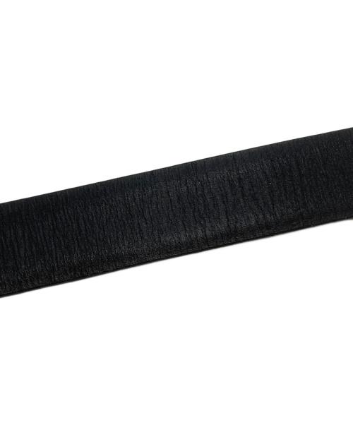 COMME des GARCONS HOMME（コムデギャルソン オム）COMME des GARCONS HOMME (コムデギャルソン オム) レザーベルト/Leather Belt ブラックの古着・服飾アイテム